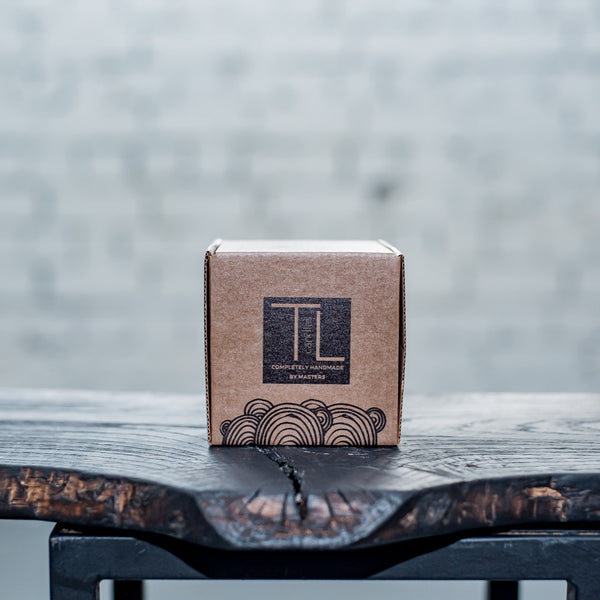 Hand-made Soy Wax Candle with Light Vanilla Scent