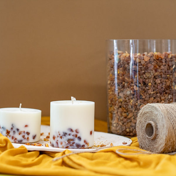 Hand-made Soy Wax Candle with Pine Scent