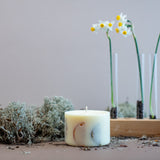 Hand-made Soy Wax Candle with Light Vanilla Scent