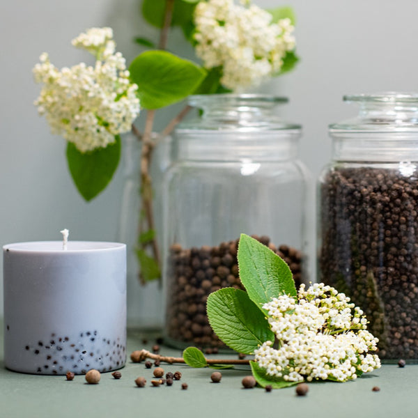 Hand-made Soy Wax Candle with Patchouli Scent