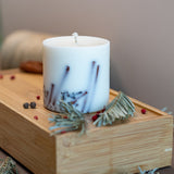 Hand-made Soy Wax Candle with Cinnamon Scent