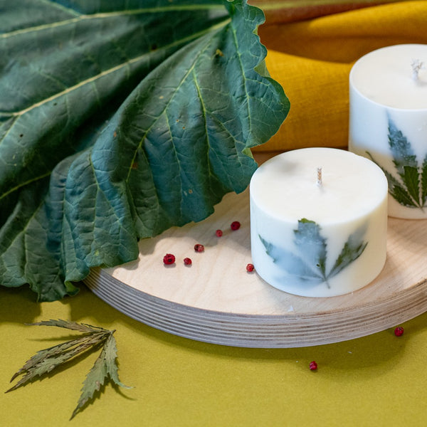 Hand-made Soy Wax Candle with Clary Sage Scent