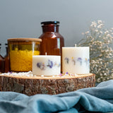 Hand-made Unscented Soy Wax Candle