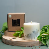 Hand-made Soy Wax Candle with Lemongrass Scent