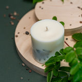 Hand-made Soy Wax Candle with Lemongrass Scent