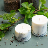 Hand-made Soy Wax Candle with Juniper Scent