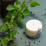 Hand-made Soy Wax Candle with Juniper Scent