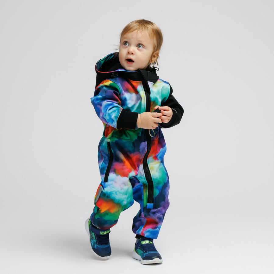 Softshell Onesie for Kids - CLOUD