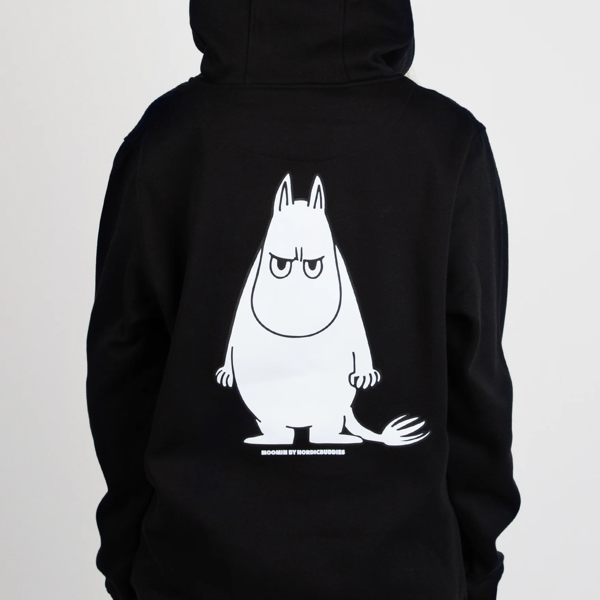 Moomintroll's Temper Hoodie Unisex - Black