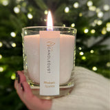 Powdered Candle in Glass - Rhubarb Sparkle 160g