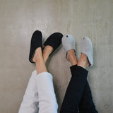 TOKU Brussels Slippers - White