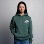 Organic Premium Hoodie Moominhouse - Green
