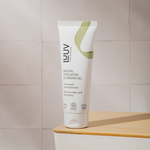 Natural Exfoliating Cleansing Gel with Bamboo, 75ml