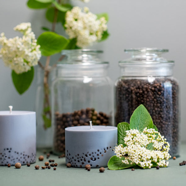 Hand-made Soy Wax Candle with Patchouli Scent